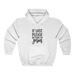 If You Lost Please Return To Jesus Hoodie
