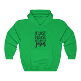 If You Lost Please Return To Jesus Hoodie