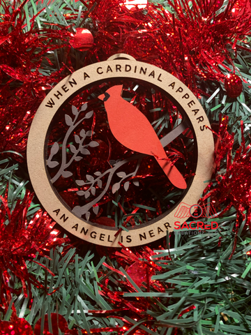 Cardinal Ornament