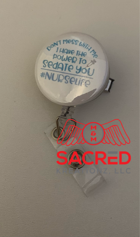 Badge Reel: Sedate
