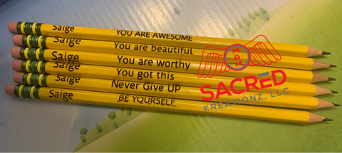 Pens and Pencils: Customized Engraved Pencils